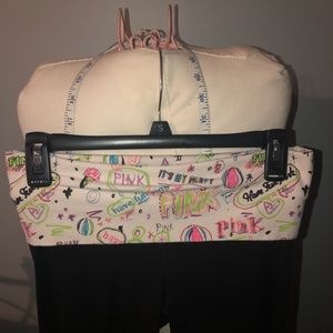 PINK brand black yoga pants